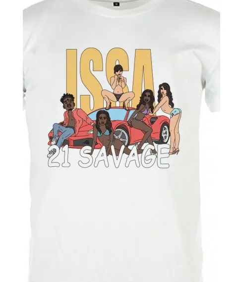 21 SAVAGE - T-SHIRT BLANC ISSA LIFESTYLE