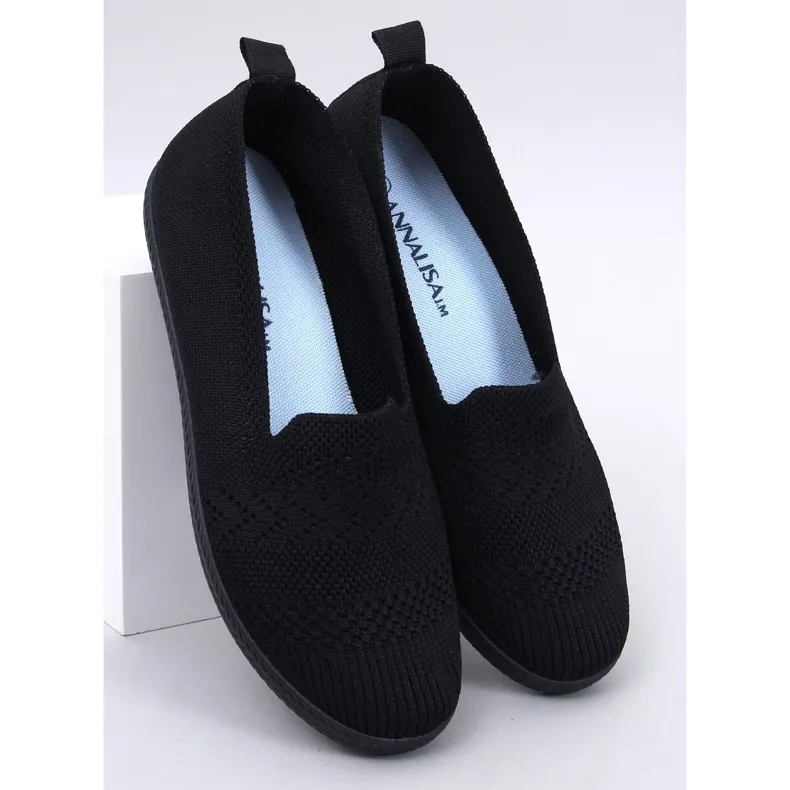 Ballerines chaussettes Coulis Negro le noir