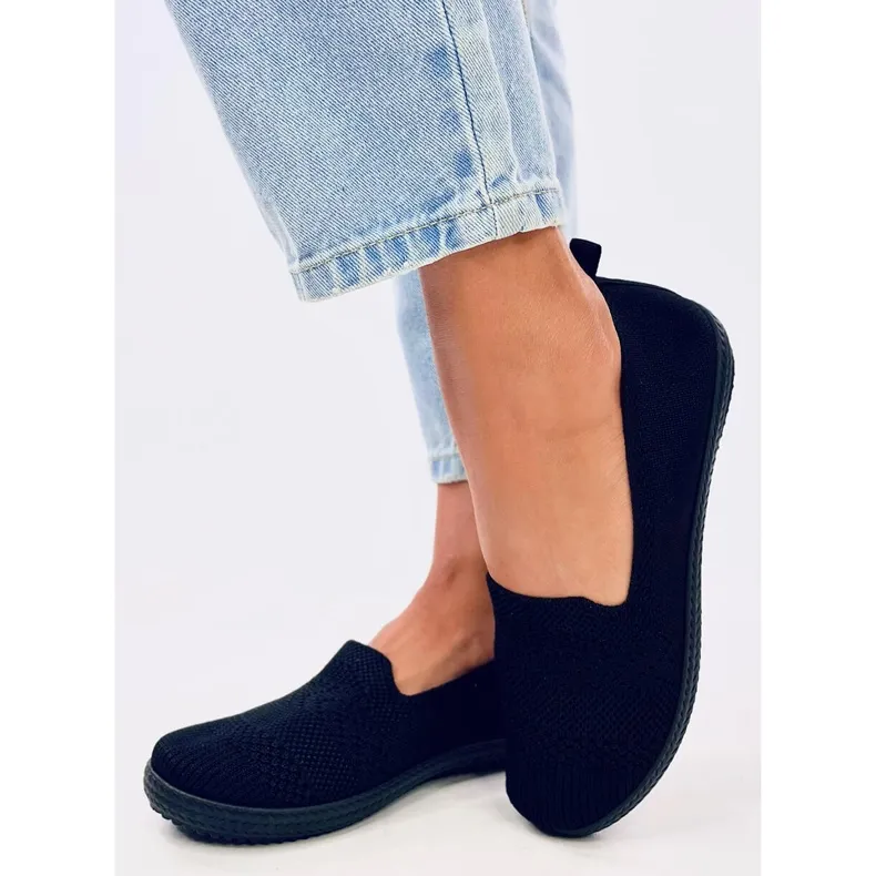 Ballerines chaussettes Coulis Negro le noir