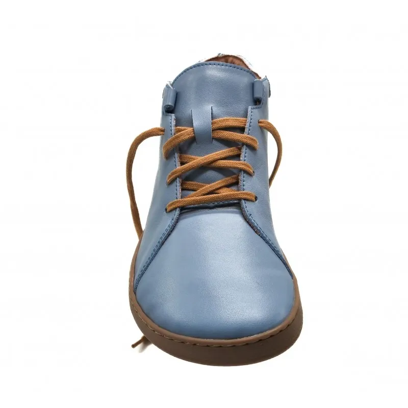 Barefoot boots cuir Blue