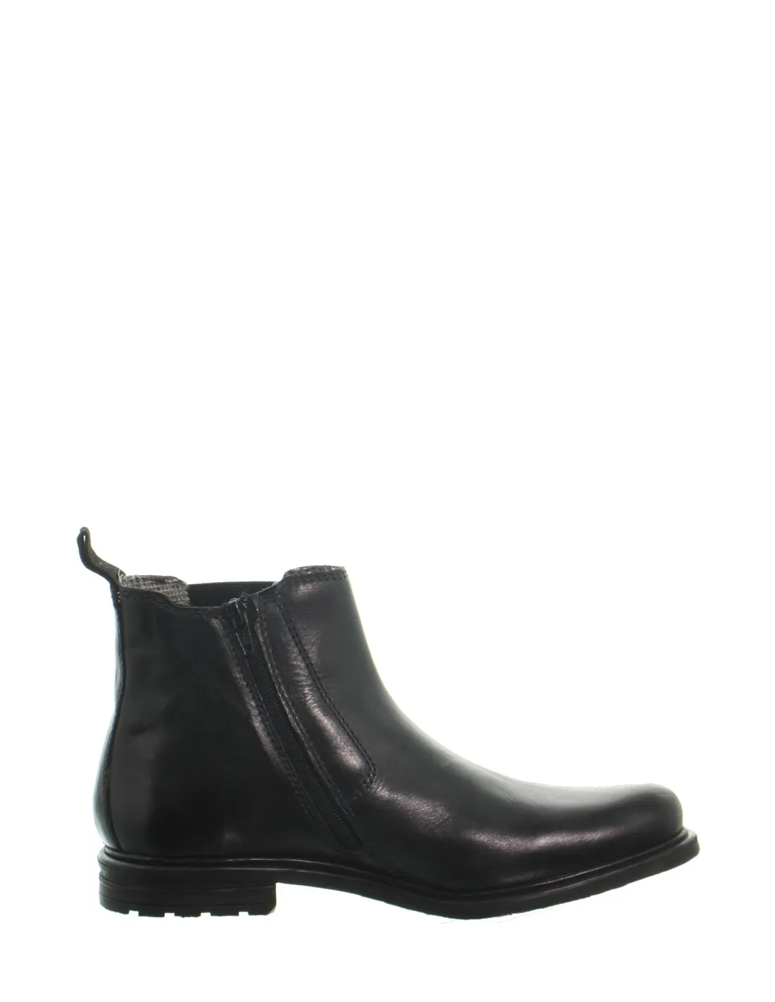 Boots Bugatti cuir ref 50859 Noir