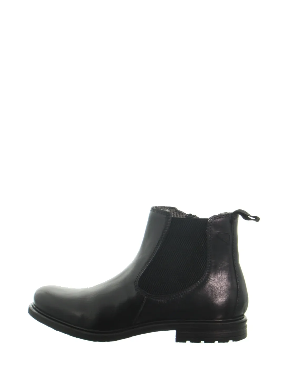 Boots Bugatti cuir ref 50859 Noir