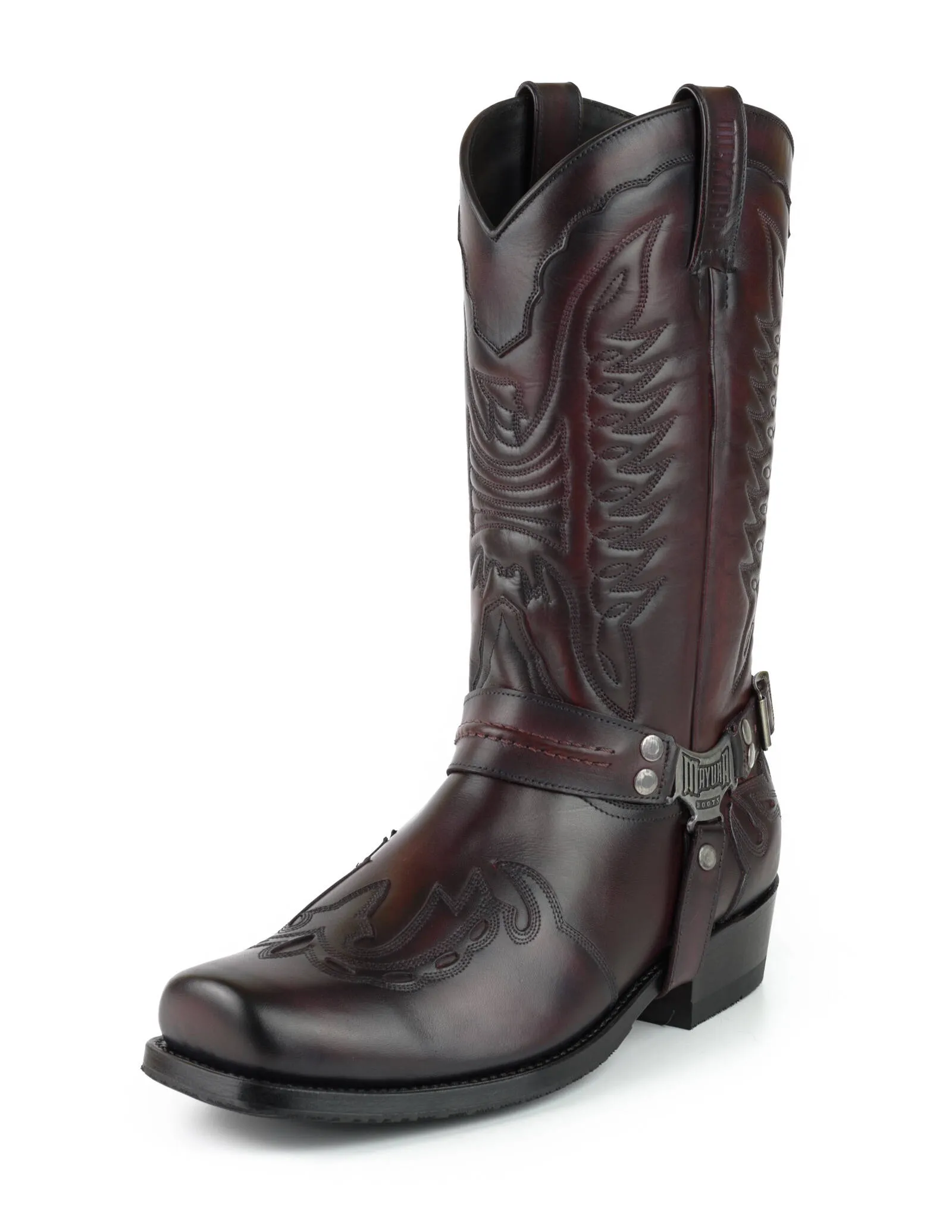 Boots cuir homme Mayura burdeos