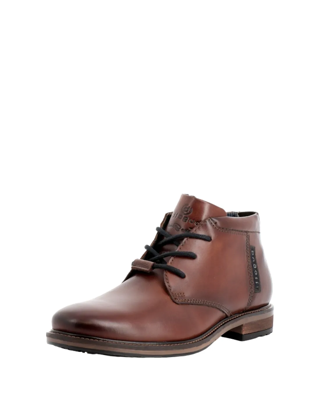 Boots en cuir Marcello I homme Bugatti Ref 58846 Cognac