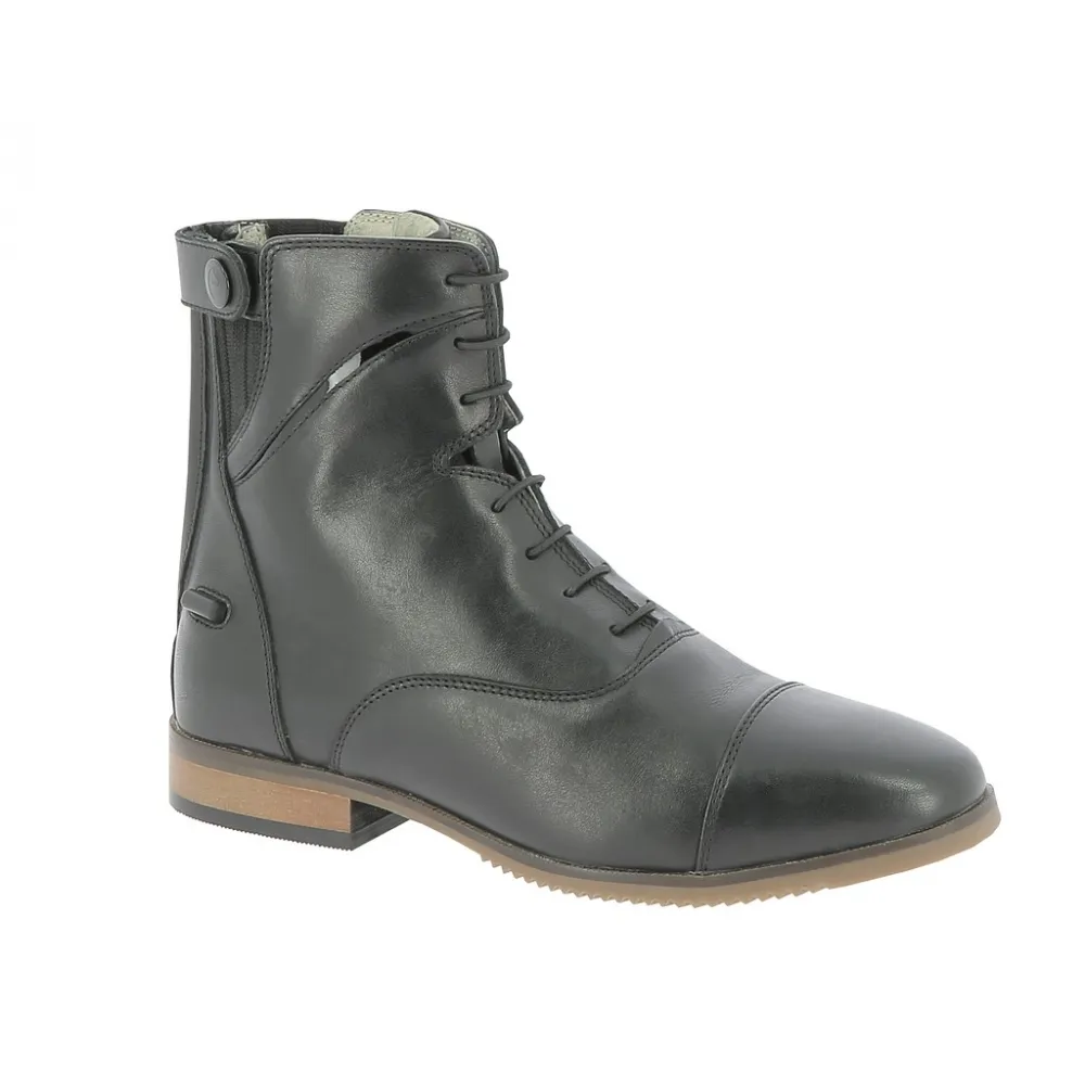 Boots EQUITHÈME Wavy à lacet + zip - PADD - BOOTS CUIR - PADD