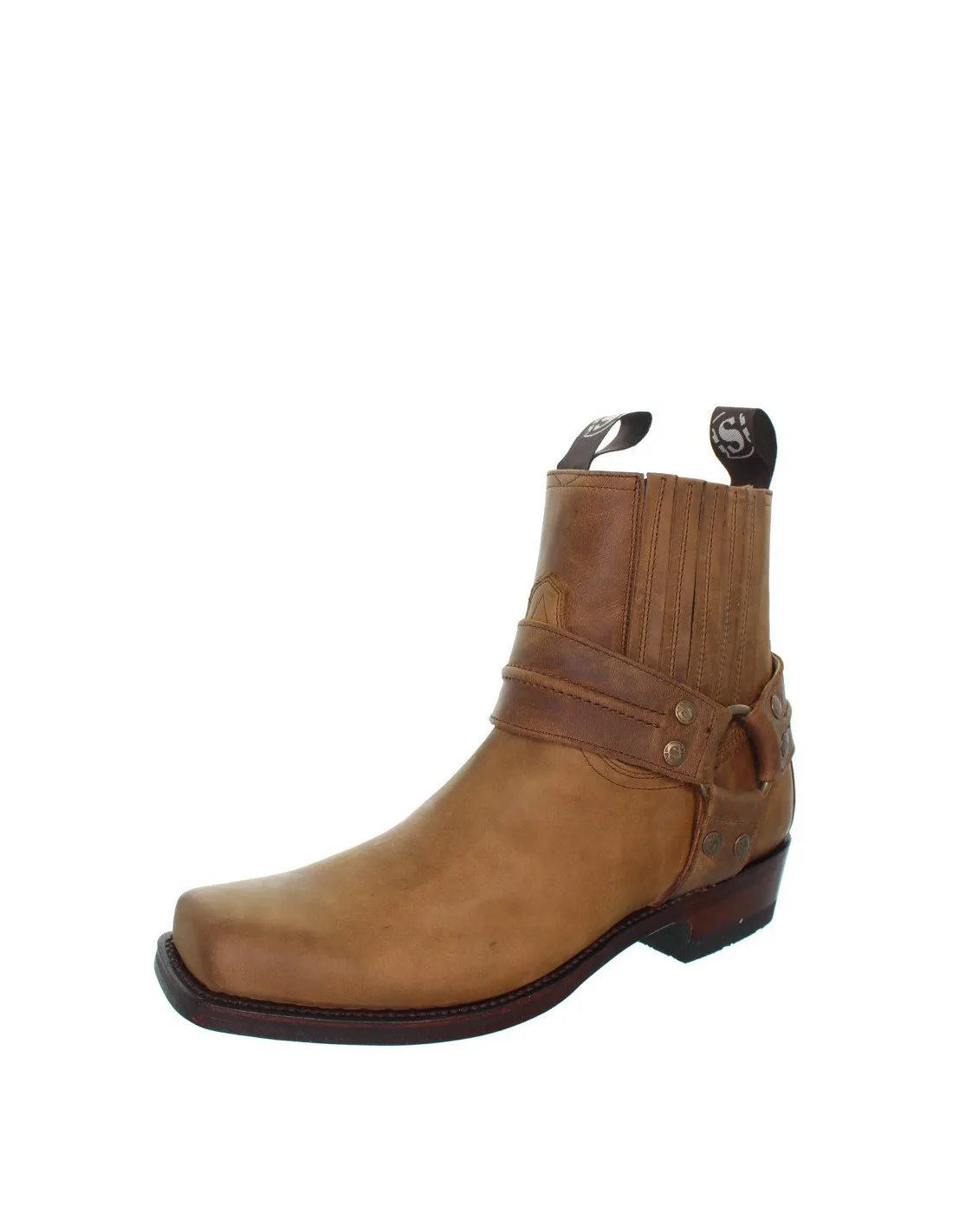 Boots Hommes Sendra Pete33 Sprinter en cuir ref 35243 Marron