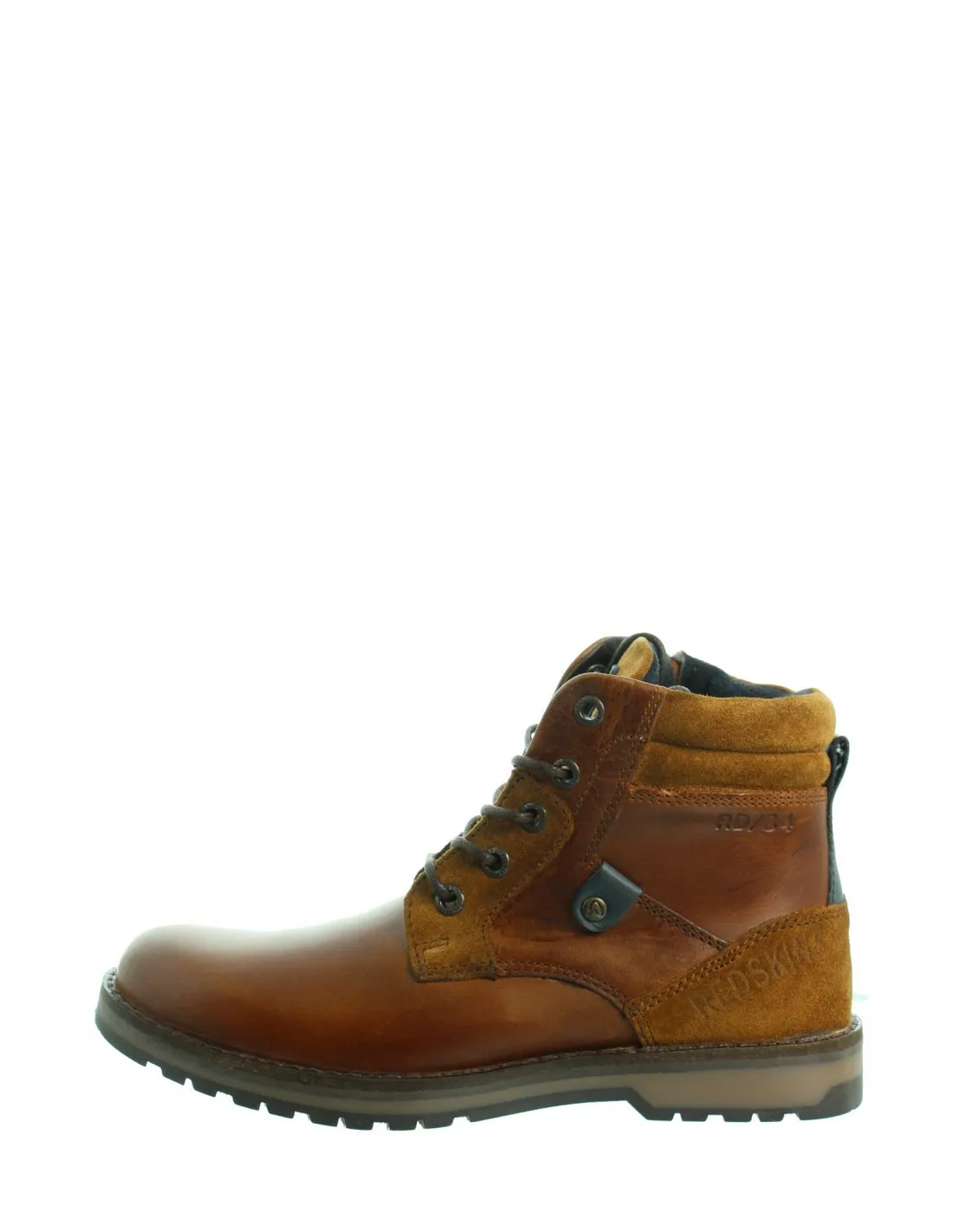 Boots Redskins Junior cuir ref_46906 Cognac