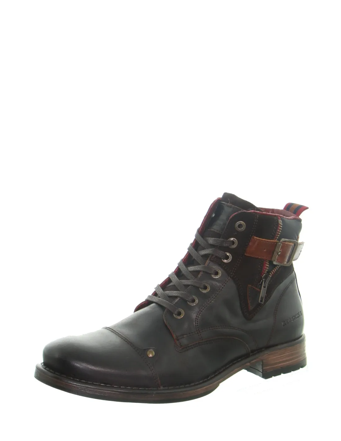 Boots Redskins Yero en cuir ref 50307 Marron/Cognac