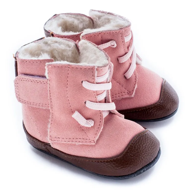 Boots souples cuir Jo Pink 18