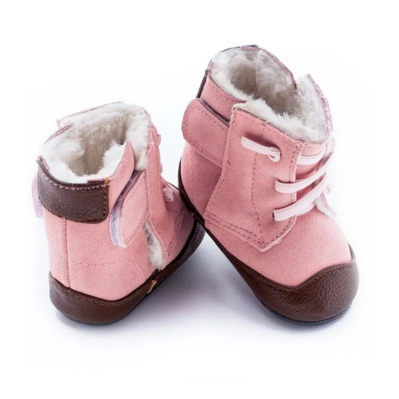 Boots souples cuir Jo Pink 18