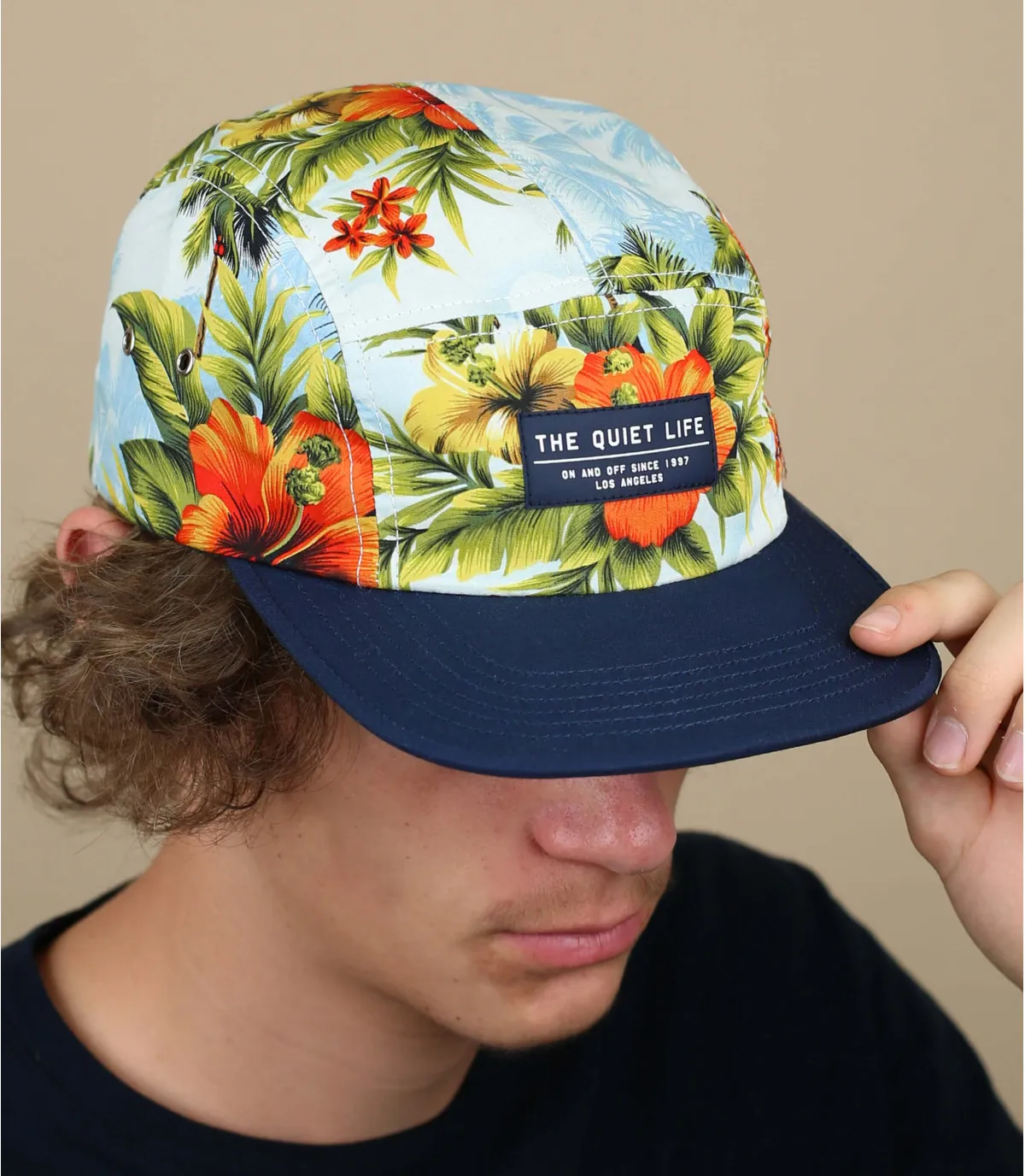 casquette 5 panel floral - Hawaiian 5 Panel The Quiet Life : Headict