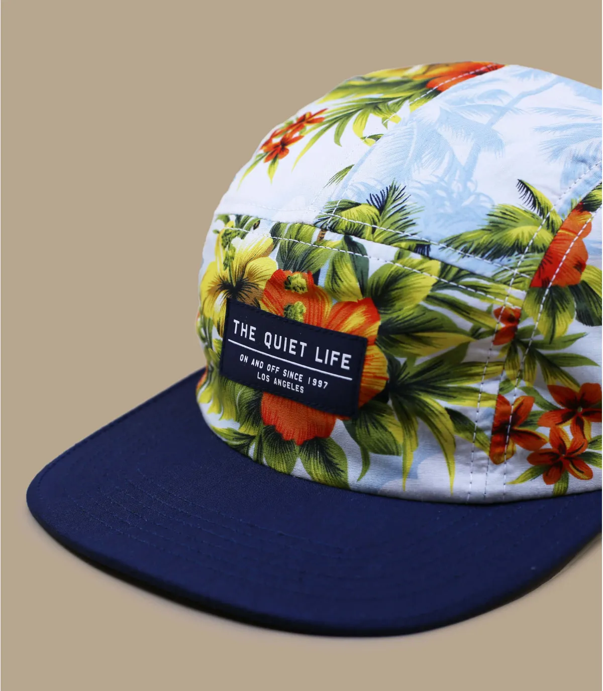 casquette 5 panel floral - Hawaiian 5 Panel The Quiet Life : Headict