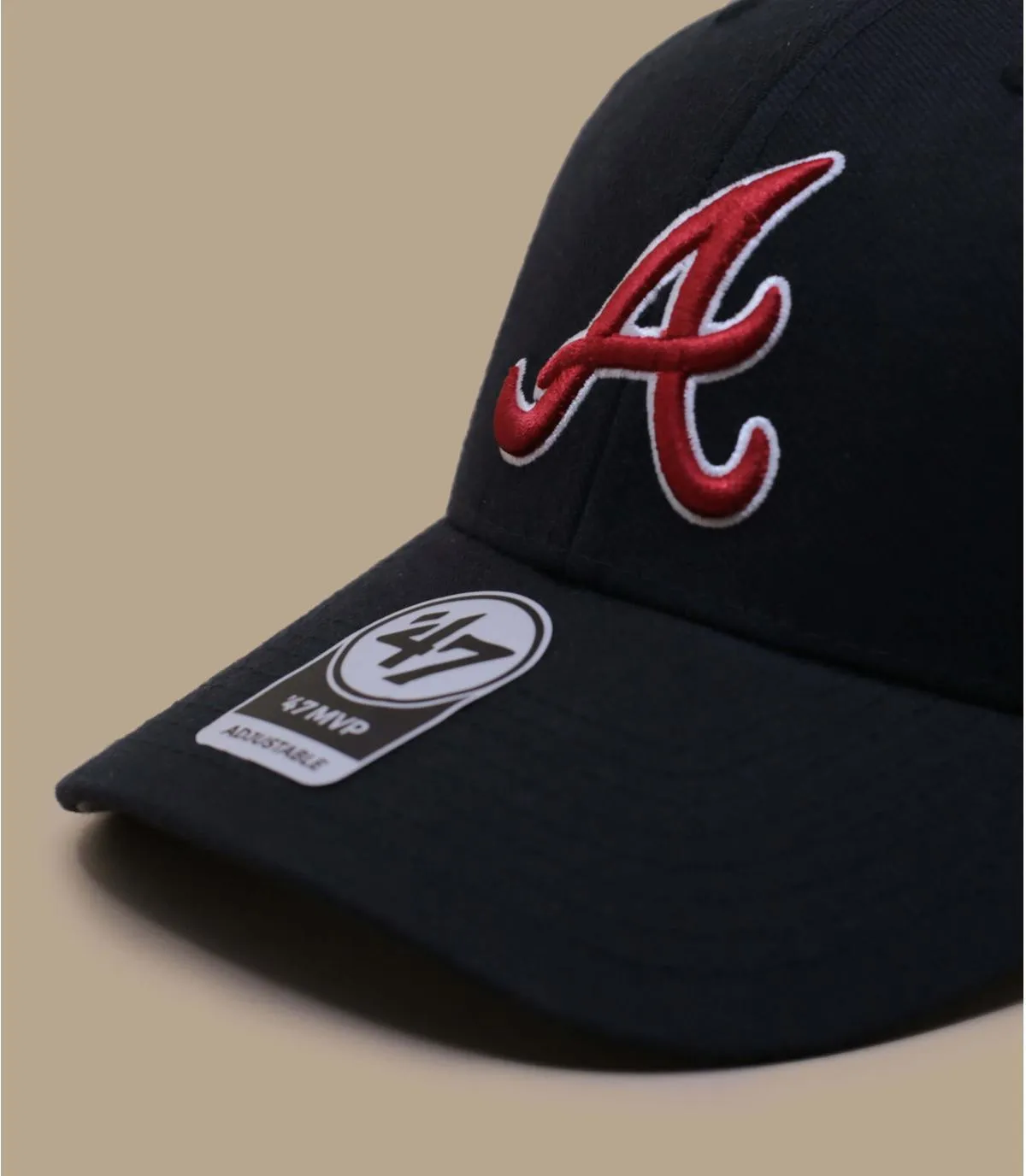 Casquette Atlanta bleu marine - MVP Atlanta Braves 47 Brand : Headict