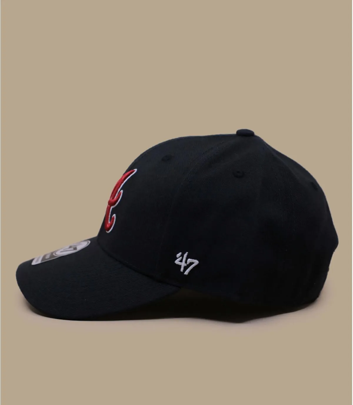 Casquette Atlanta bleu marine - MVP Atlanta Braves 47 Brand : Headict