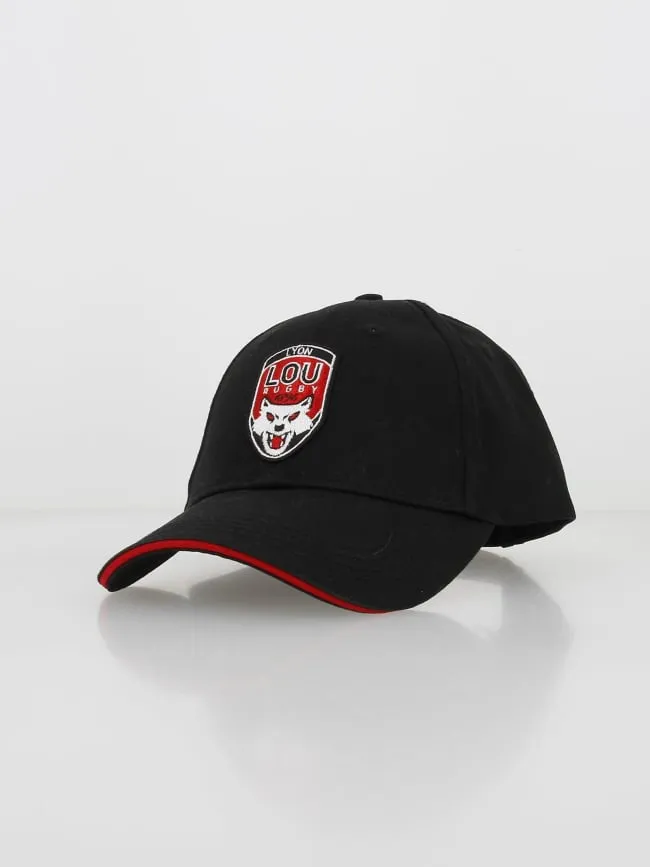 Casquette blason lyon lou rugby noir - M Com | wimod