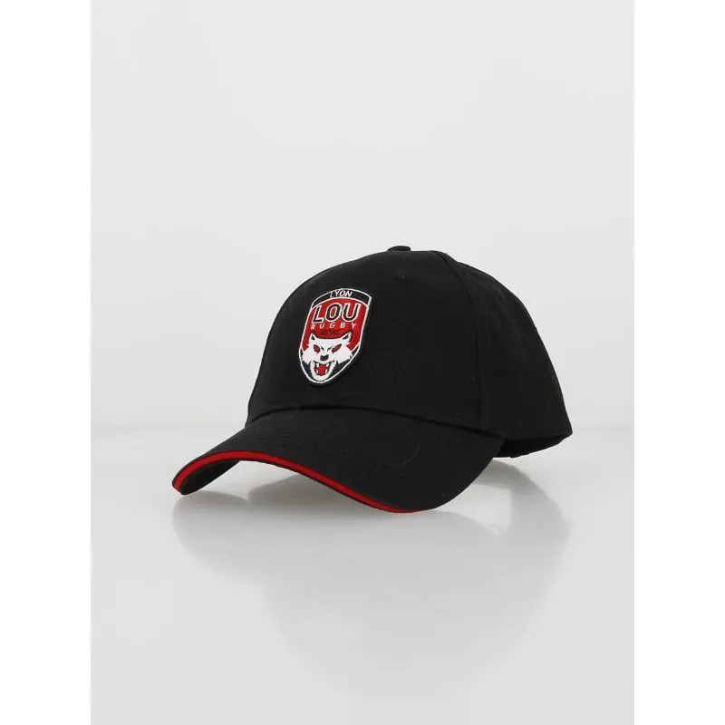 Casquette blason lyon lou rugby noir - M Com | wimod