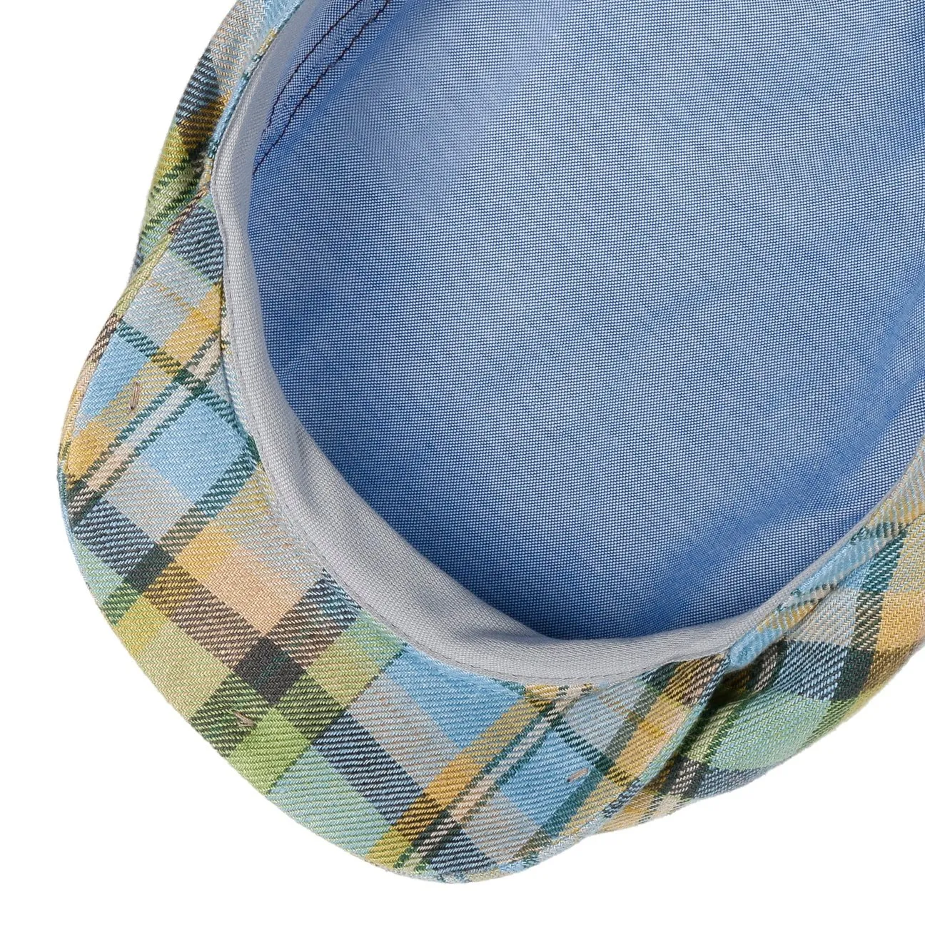 Casquette Checked Linen Driver by Stetson --> Chapeaux, casquettes & bonnets en ligne ▷ Chapeaushop