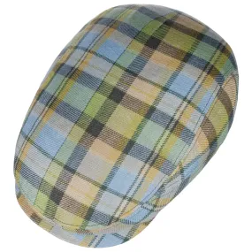 Casquette Checked Linen Driver by Stetson --> Chapeaux, casquettes & bonnets en ligne ▷ Chapeaushop