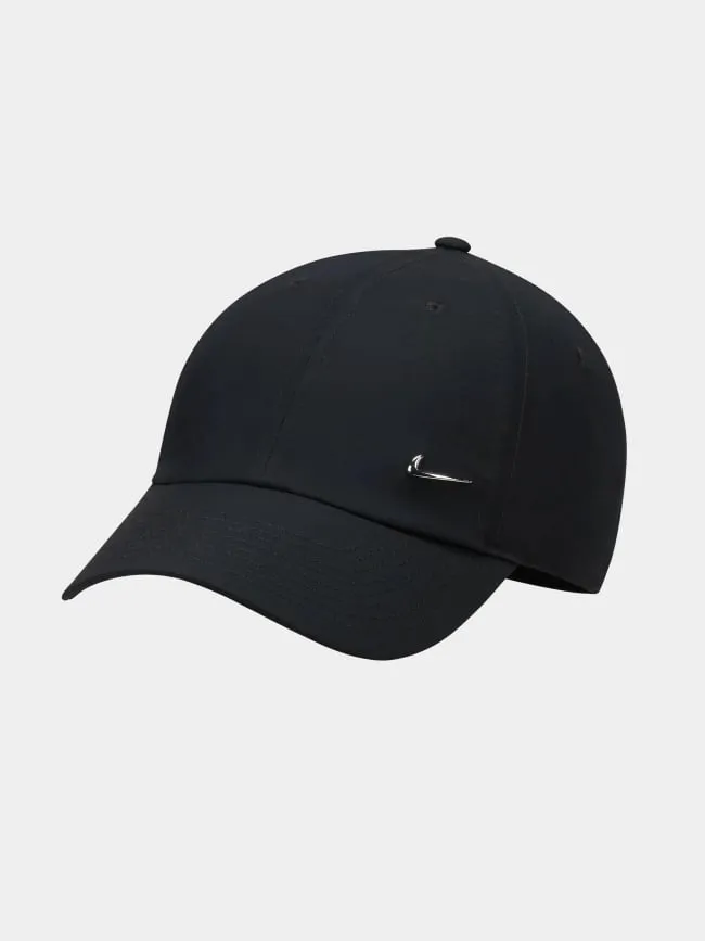 Casquette club cap logo argenté noir - Nike | wimod