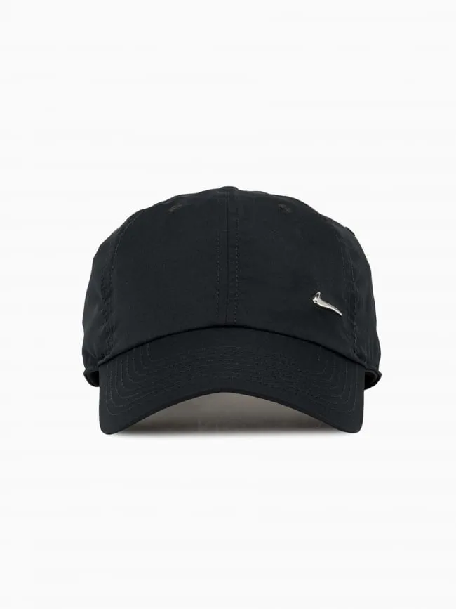 Casquette club cap logo argenté noir - Nike | wimod