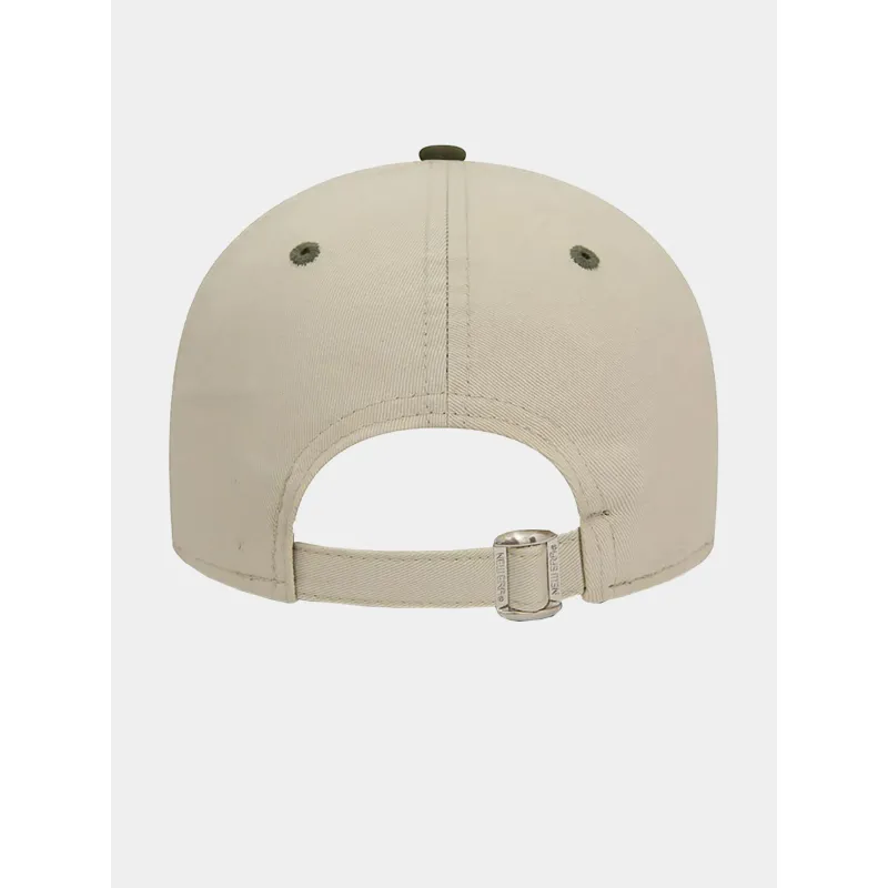 Casquette crown 9forty kaki/beige - New Era | wimod