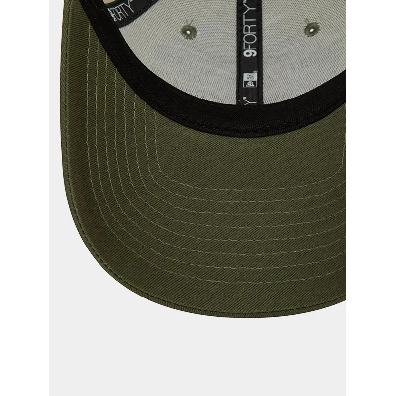 Casquette crown 9forty kaki/beige - New Era | wimod