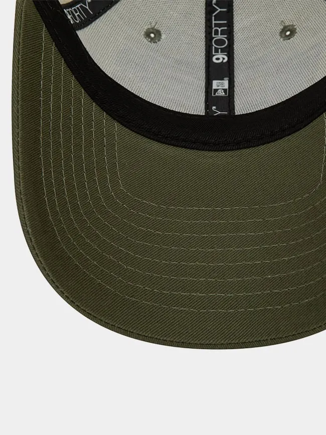 Casquette crown 9forty kaki/beige - New Era | wimod