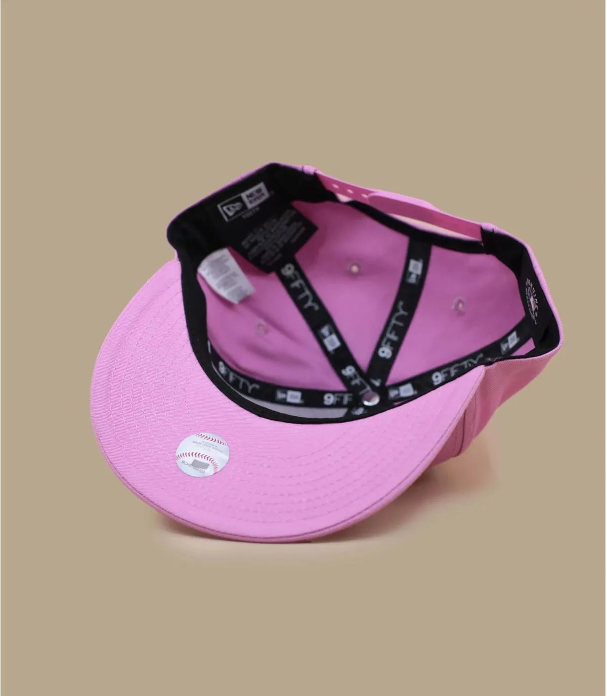 Casquette enfant snapback LA rose - Kids Snapback League Ess 9Fifty LA pink New Era : Headict