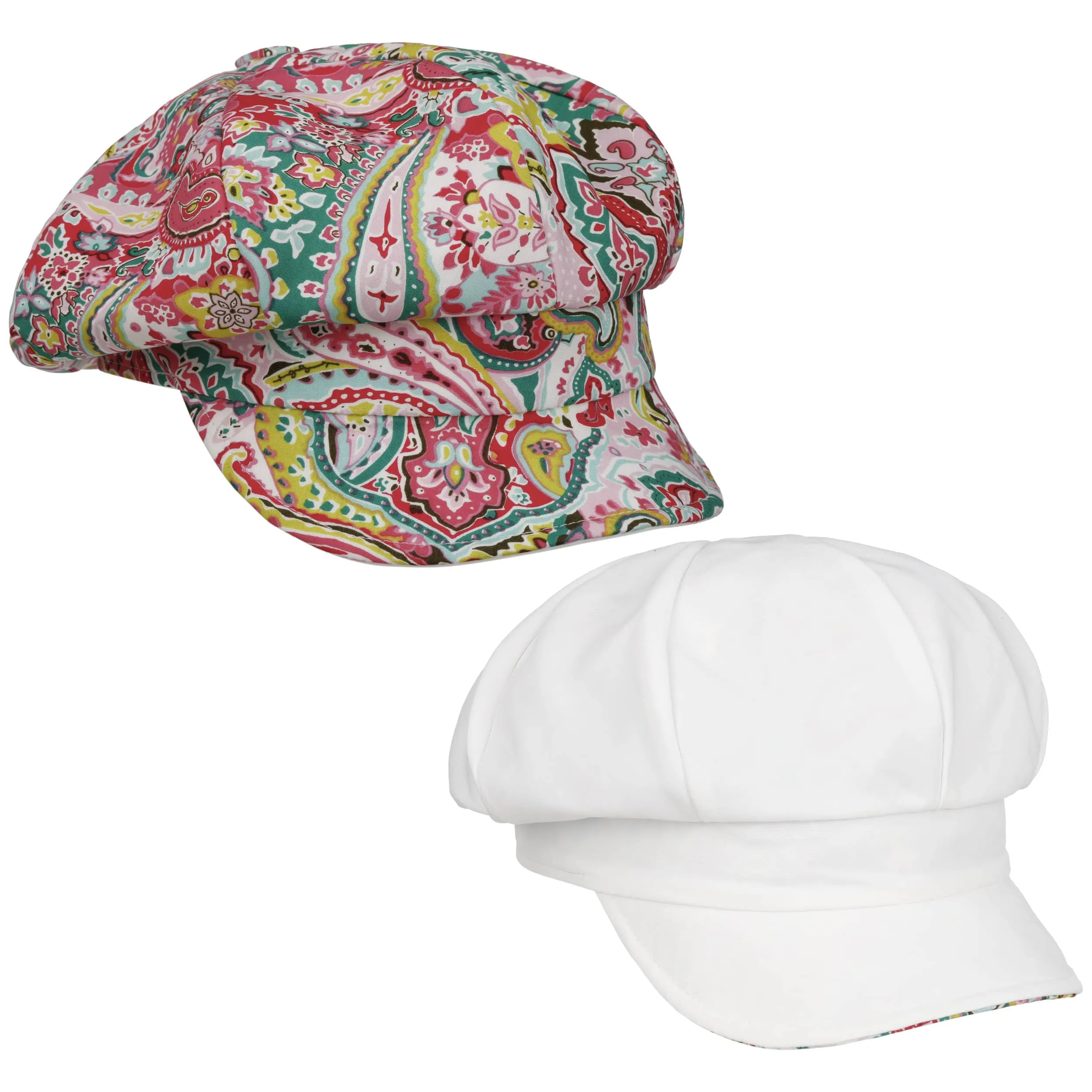 Casquette Gavroche Camilla Paisley by Mayser --> Chapeaux, casquettes & bonnets en ligne ▷ Chapeaushop