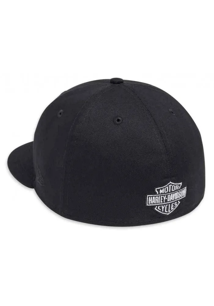 Casquette Harley Davidson Homme Felt Letter 59FIFTY Baseball Cap Black 99467-19VM