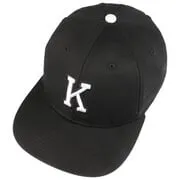 Casquette K Letter Snapback Cap --> Chapeaux, casquettes & bonnets en ligne ▷ Chapeaushop