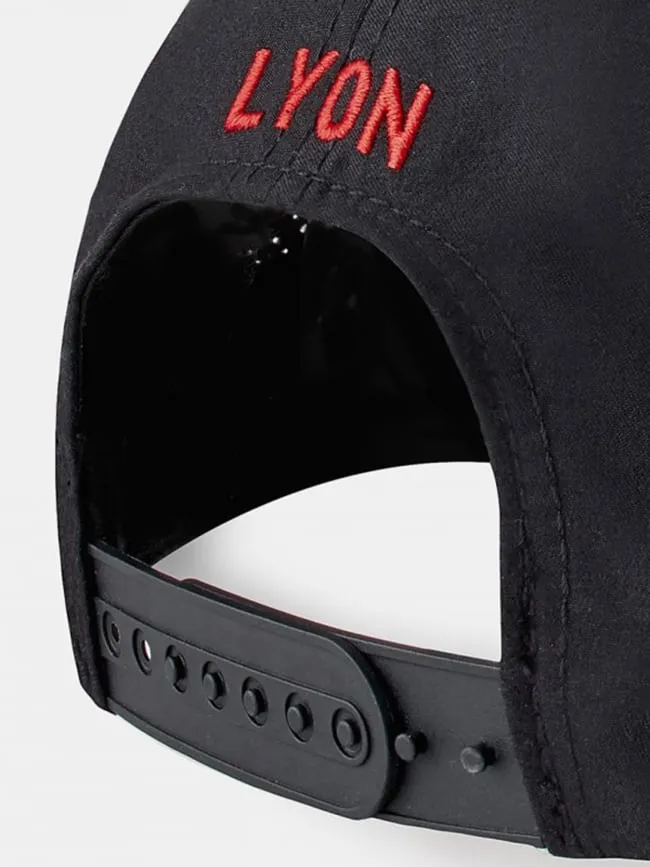 Casquette lyon lou rugby adu play noir - M Com | wimod