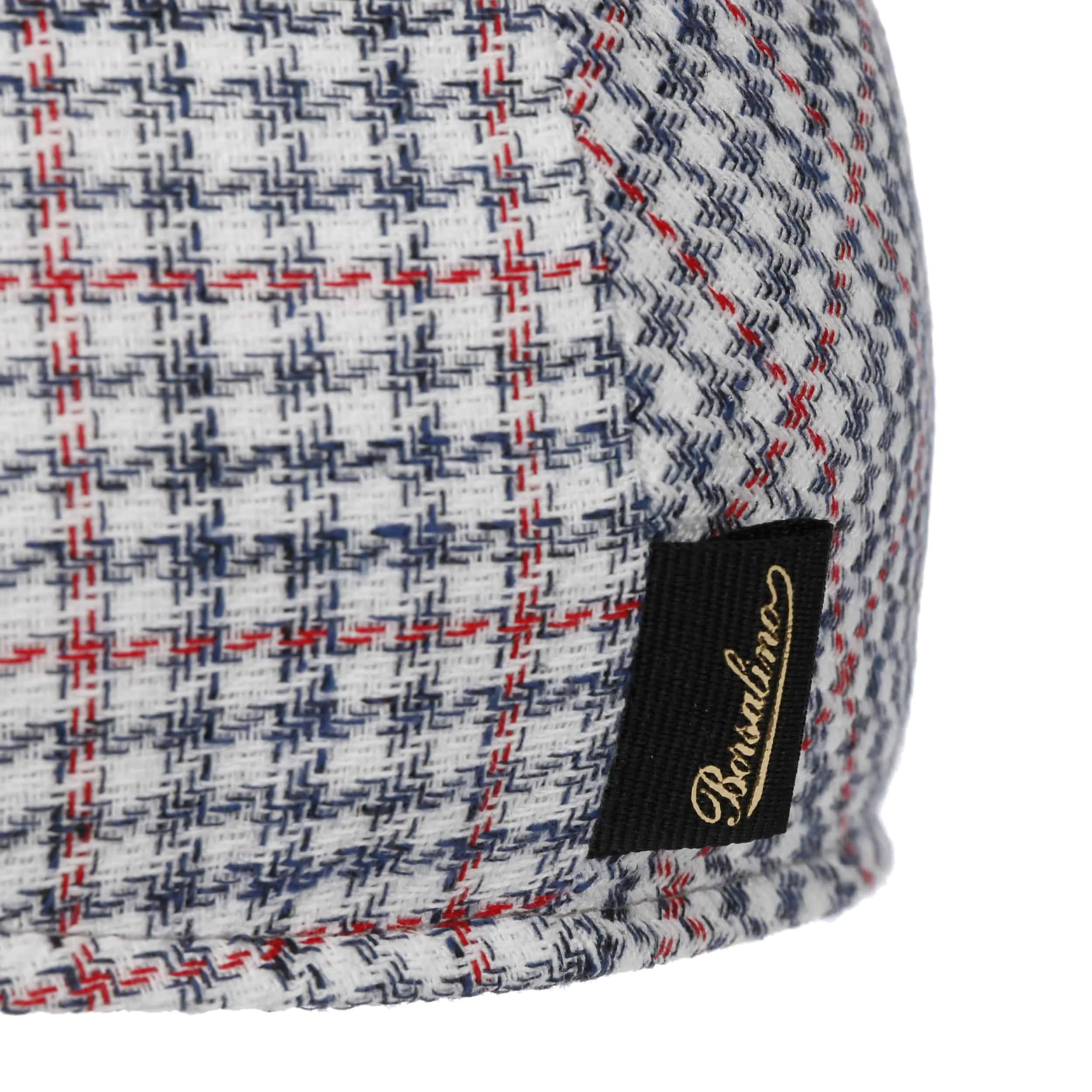 Casquette Summer Houndstooth by Borsalino --> Chapeaux, casquettes & bonnets en ligne ▷ Chapeaushop