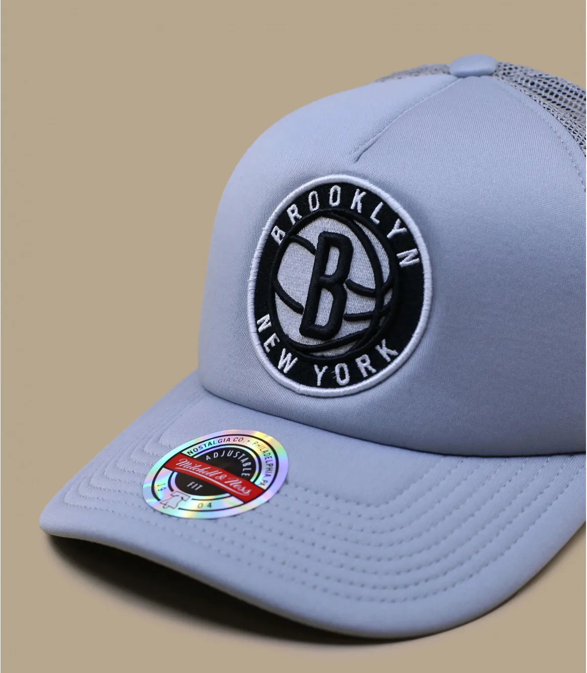 casquette trucker brooklyn nets - Trucker Keep on Truckin Nets Mitchell & Ness : Headict