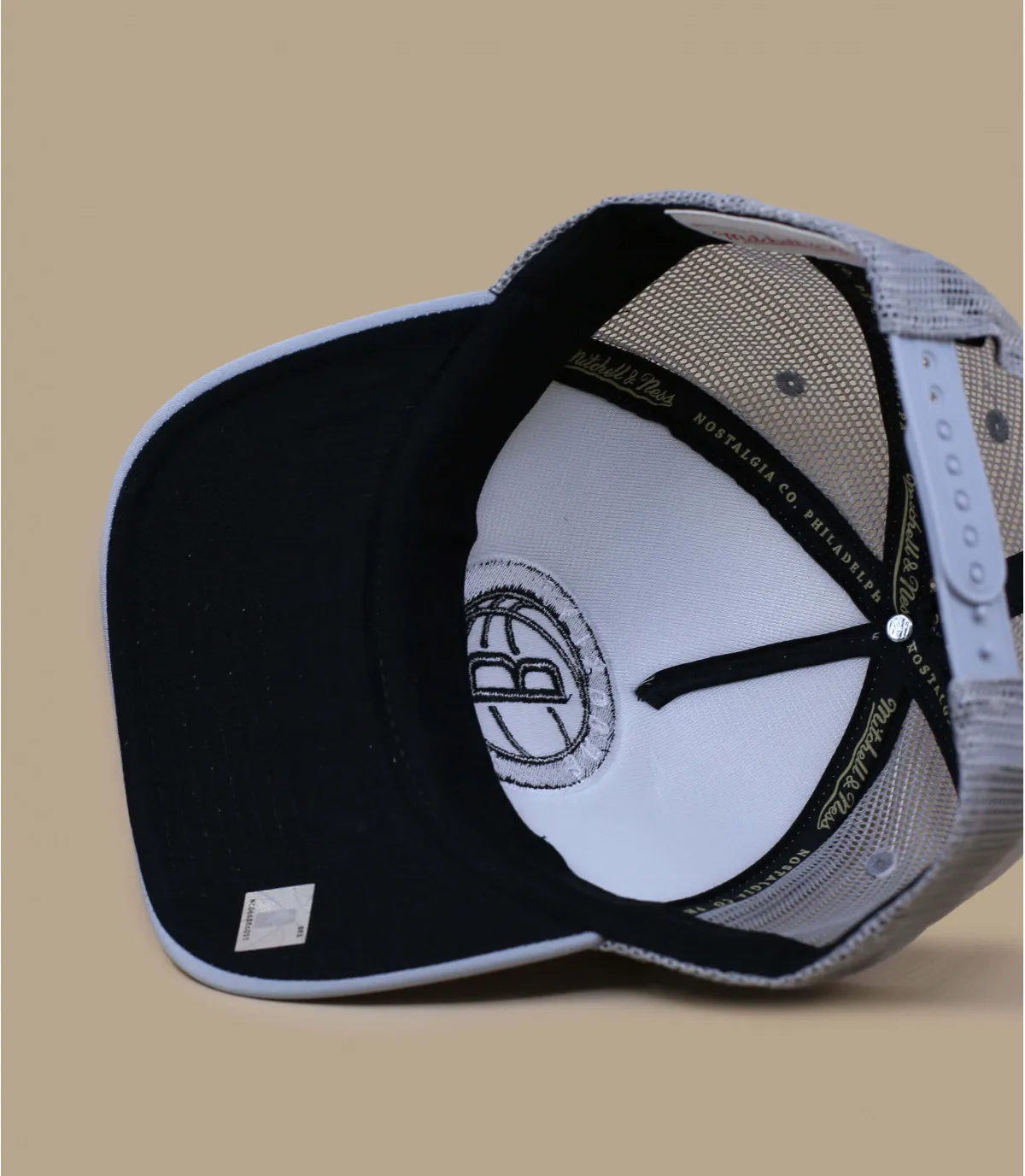 casquette trucker brooklyn nets - Trucker Keep on Truckin Nets Mitchell & Ness : Headict