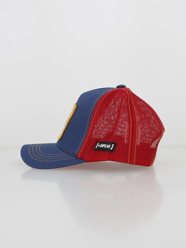 Casquette trucker dbz super saiyan rouge homme - Capslab | wimod