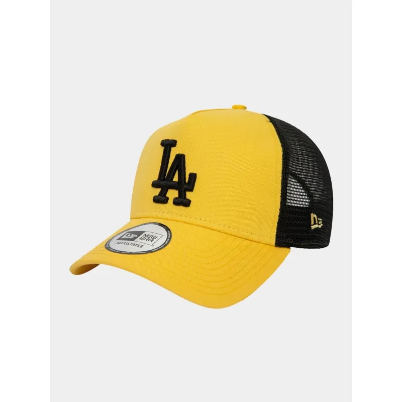 Casquette trucker league LA jaune noir - New Era | wimod