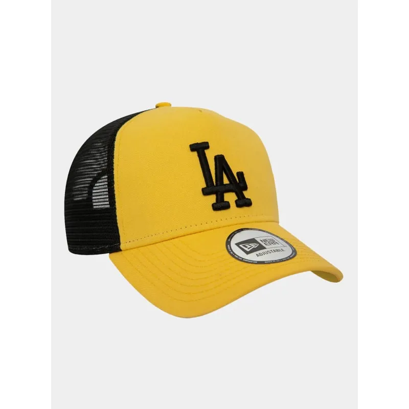 Casquette trucker league LA jaune noir - New Era | wimod