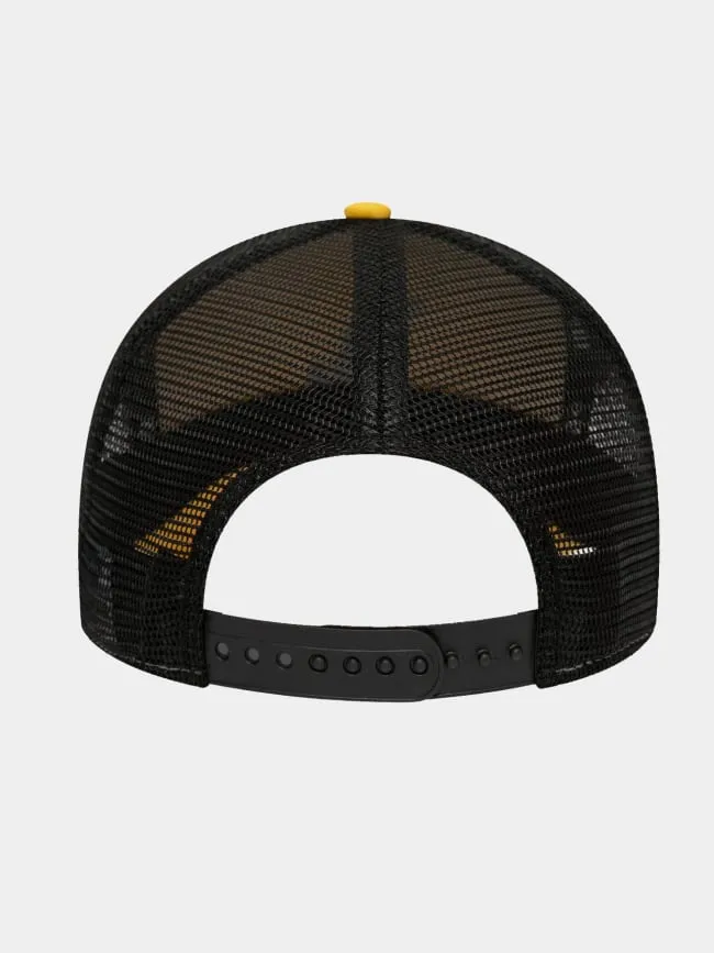 Casquette trucker league LA jaune noir - New Era | wimod