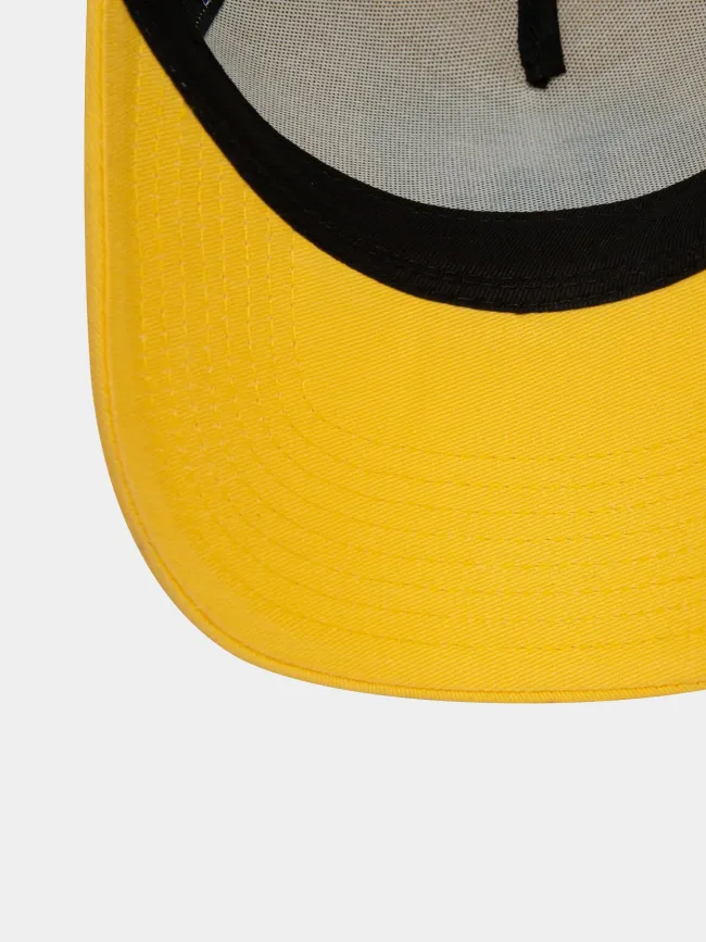 Casquette trucker league LA jaune noir - New Era | wimod