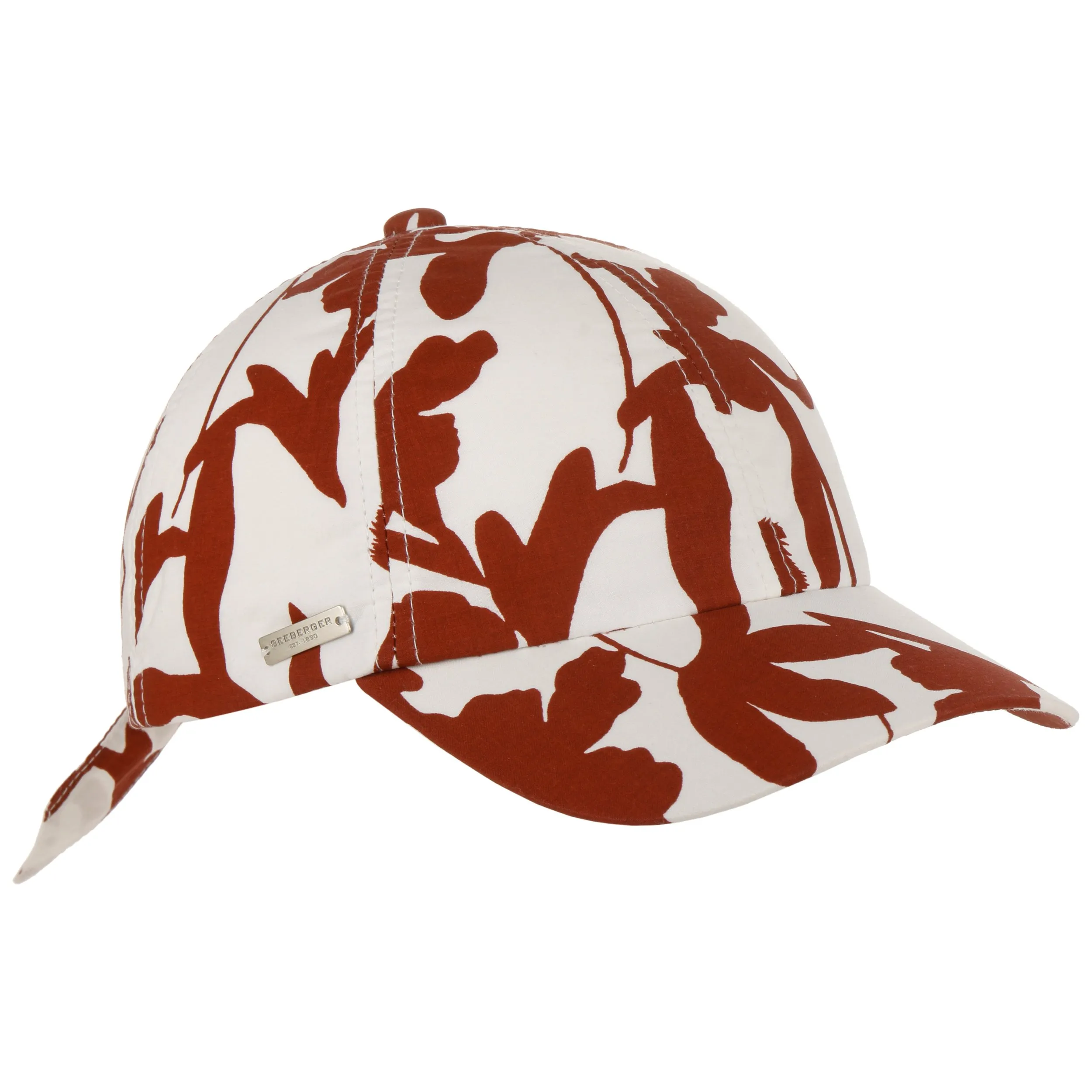 Casquette Twotone Flower by Seeberger --> Chapeaux, casquettes & bonnets en ligne ▷ Chapeaushop