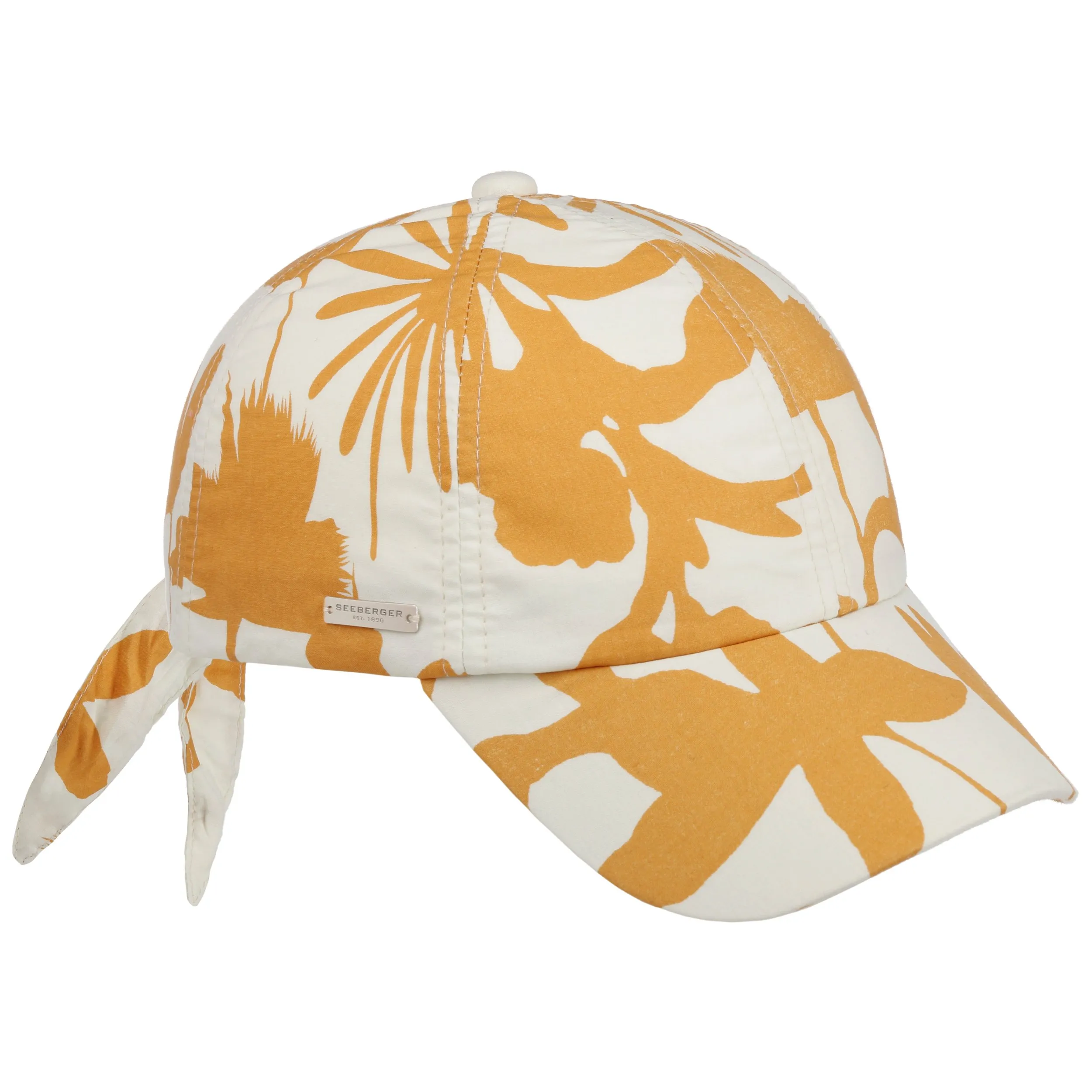 Casquette Twotone Flower by Seeberger --> Chapeaux, casquettes & bonnets en ligne ▷ Chapeaushop