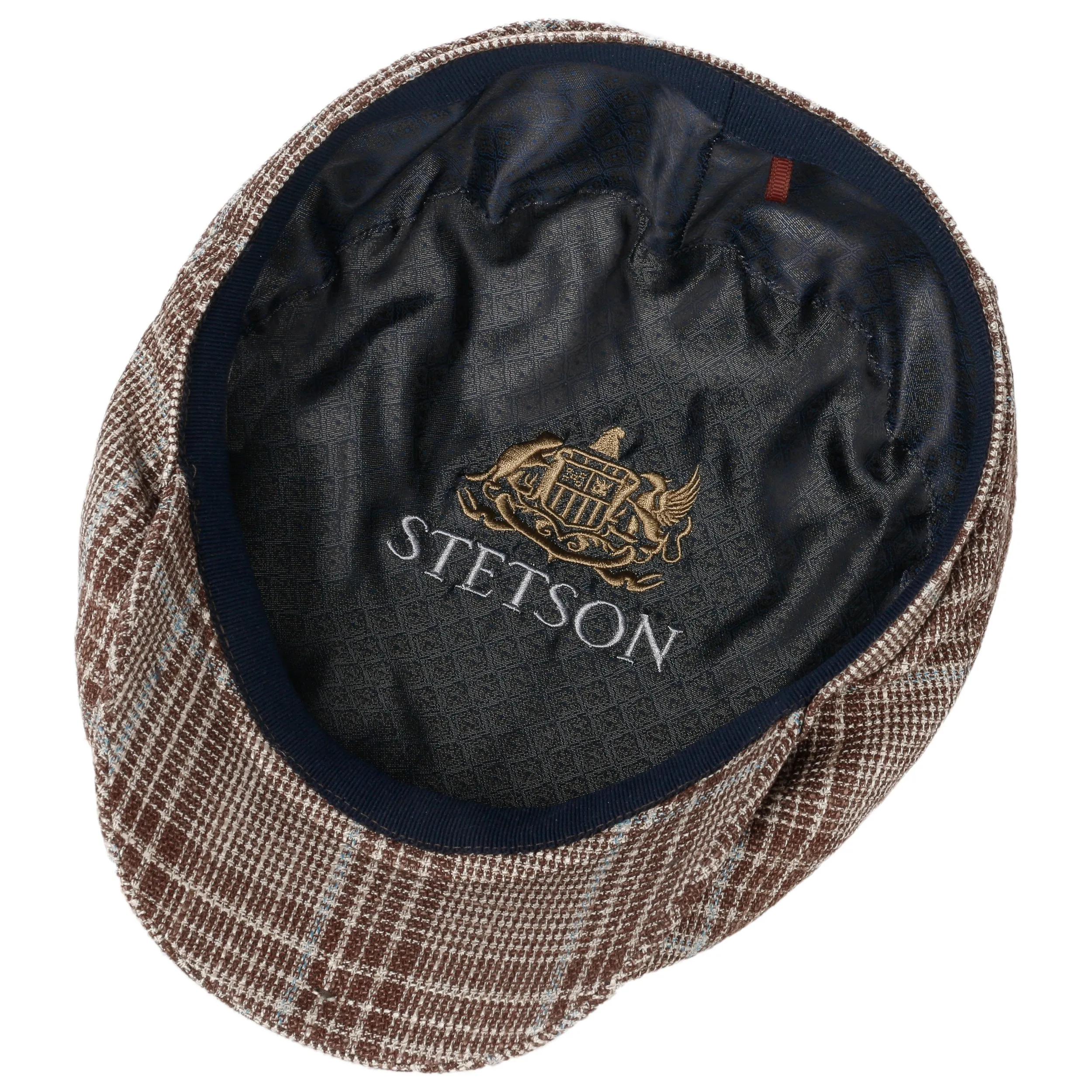 Casquette Wool Silk Check by Stetson --> Chapeaux, casquettes & bonnets en ligne ▷ Chapeaushop