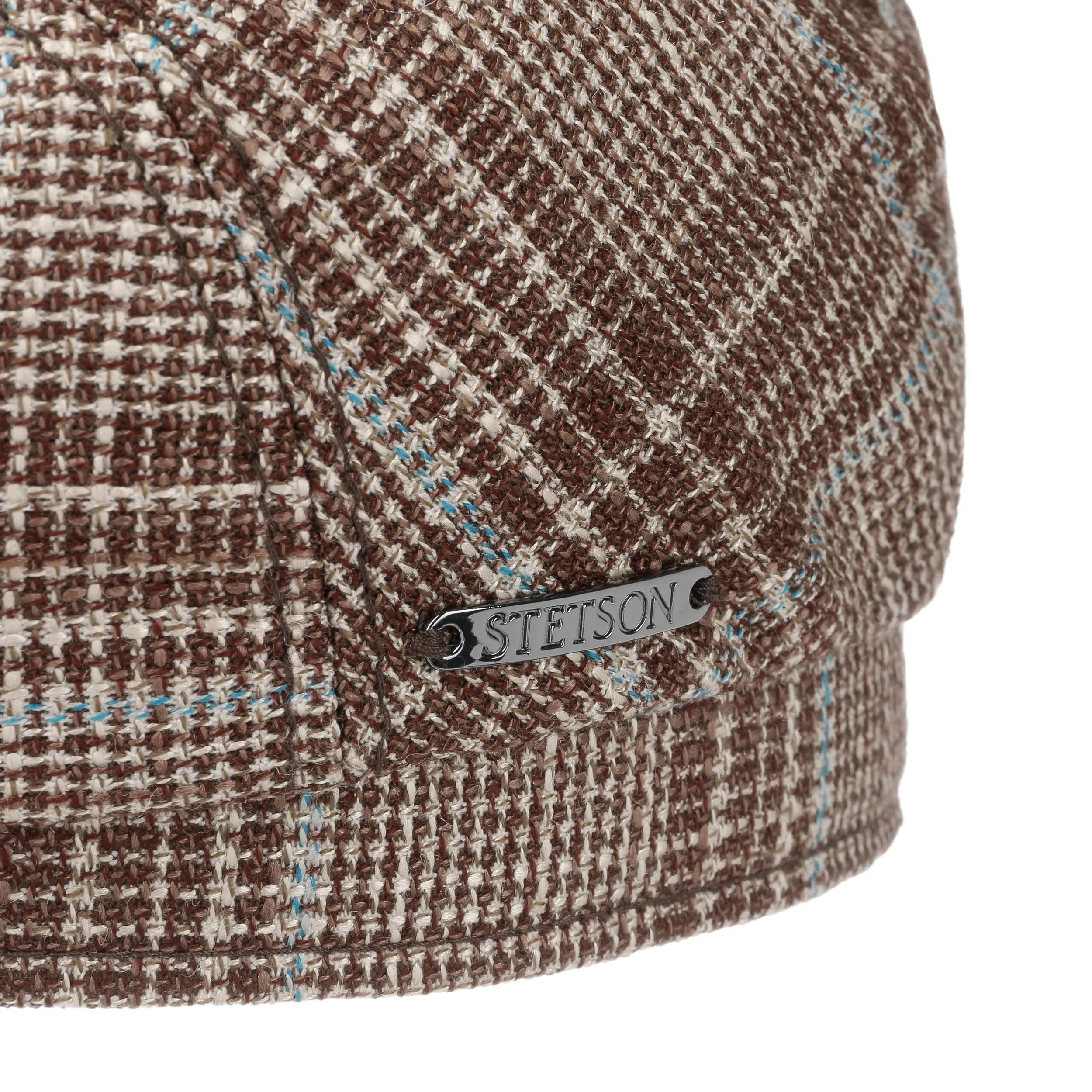 Casquette Wool Silk Check by Stetson --> Chapeaux, casquettes & bonnets en ligne ▷ Chapeaushop