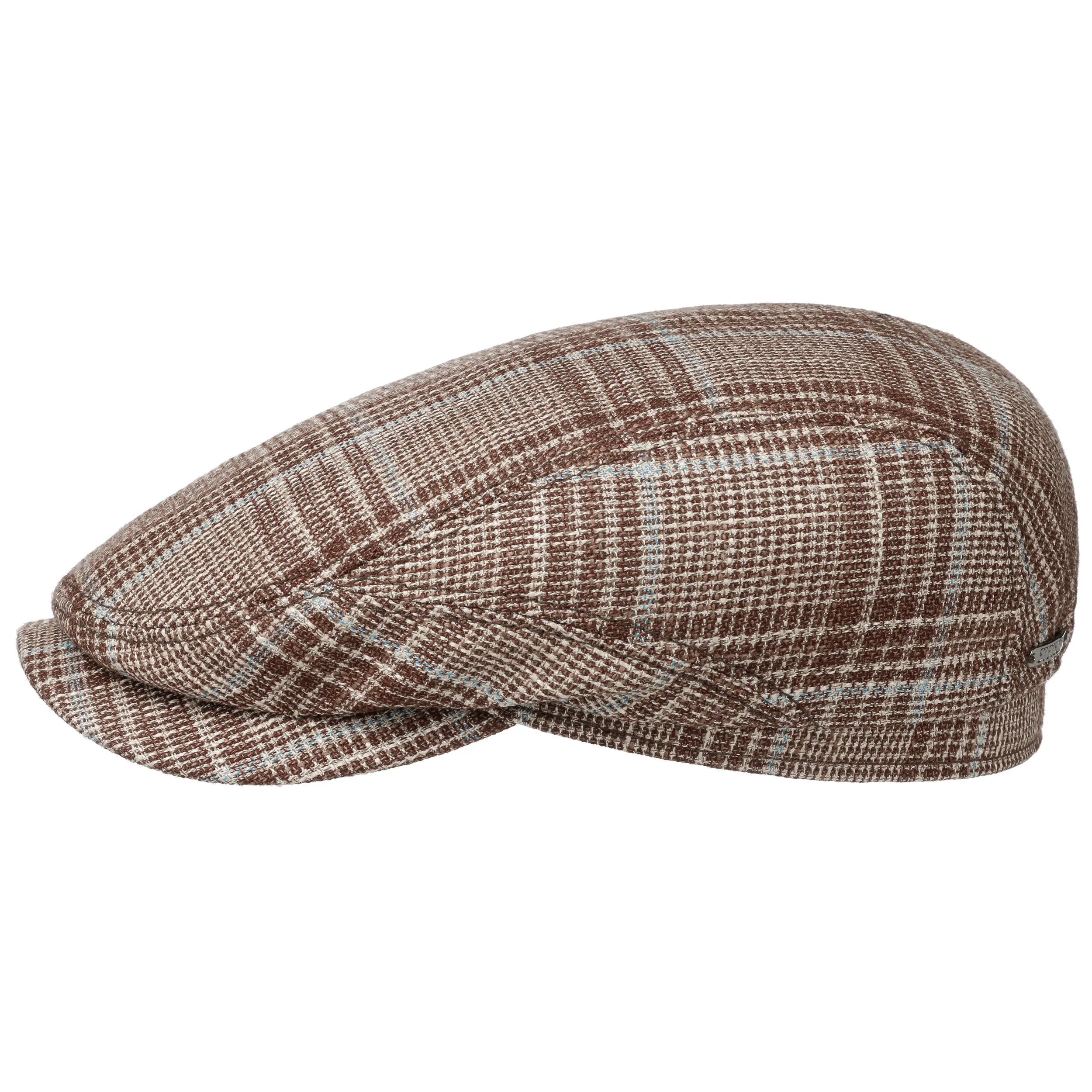 Casquette Wool Silk Check by Stetson --> Chapeaux, casquettes & bonnets en ligne ▷ Chapeaushop