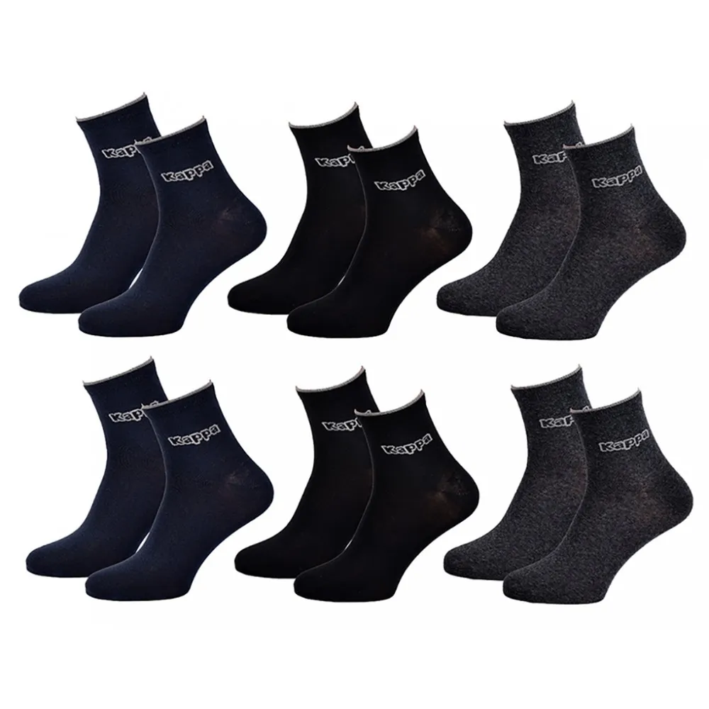 Chaussettes Homme QUARTER KAPPA Lot de 6