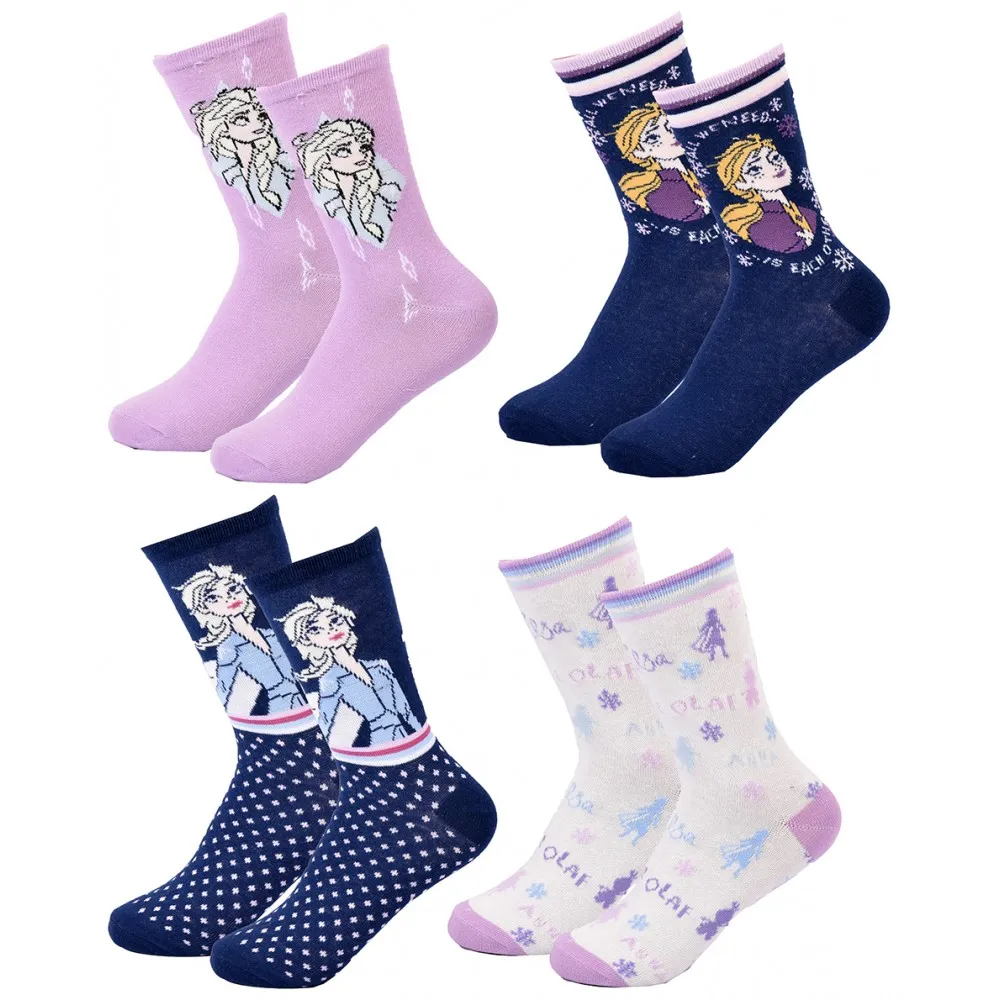 Chaussettes Pack Fille LA REINE DES NEIGES 