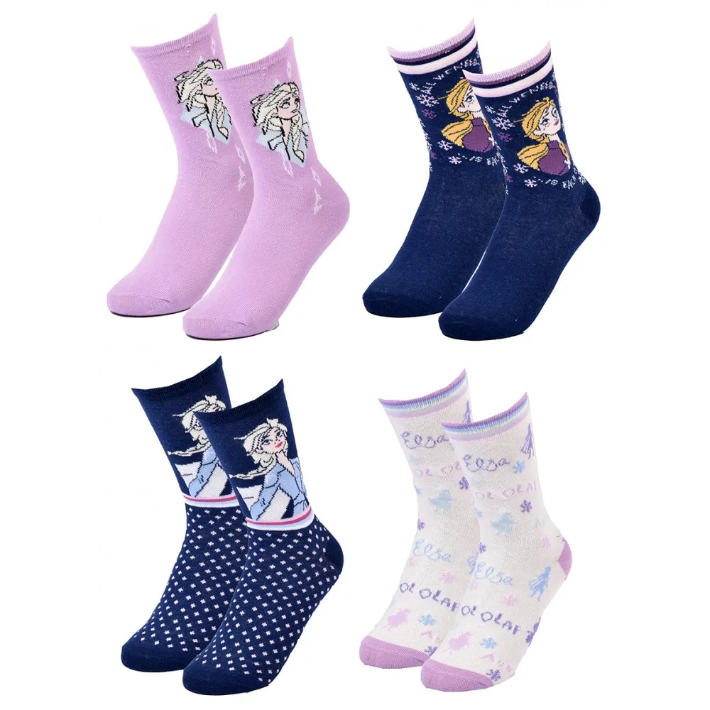 Chaussettes Pack Fille LA REINE DES NEIGES 