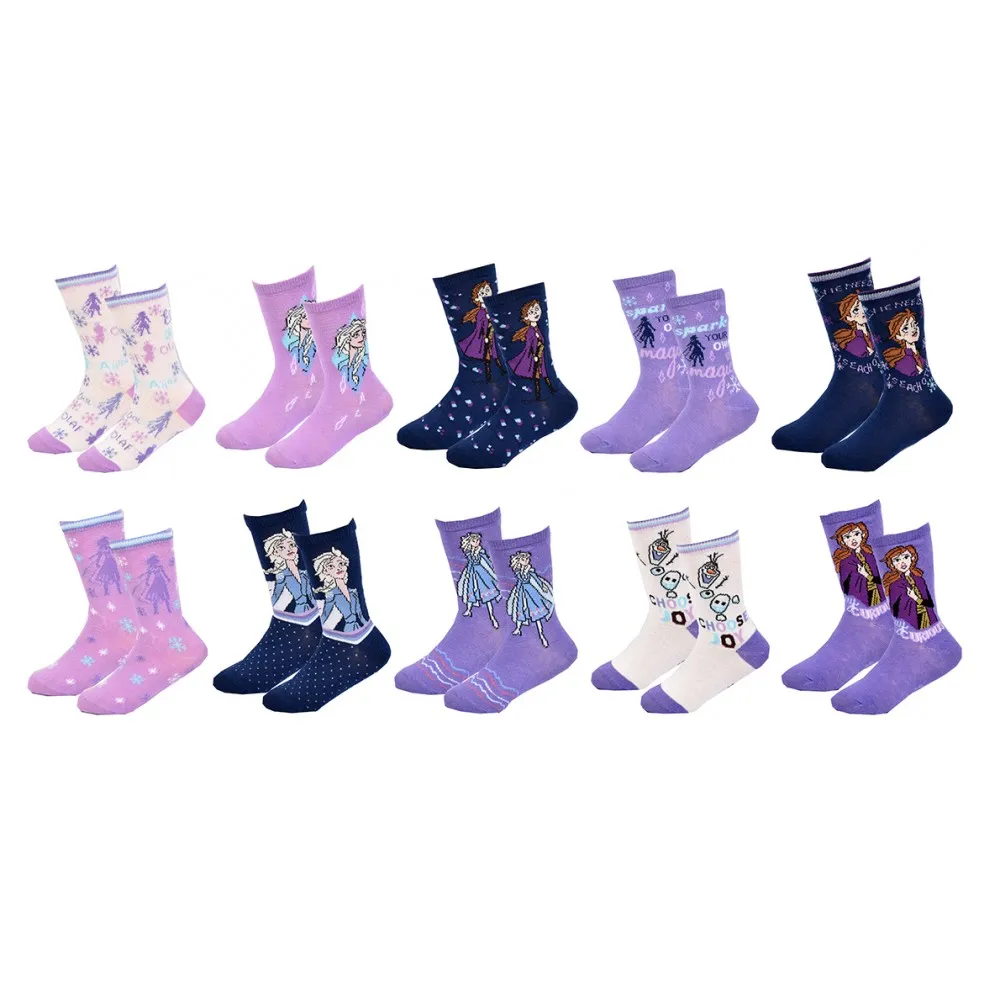 Chaussettes Pack Fille LA REINE DES NEIGES 