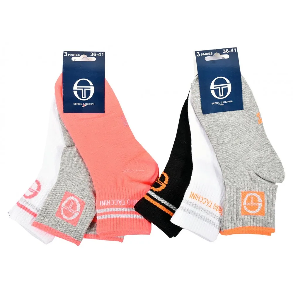 Chaussettes QUARTER SERGIO TACCHINI Lot de 12